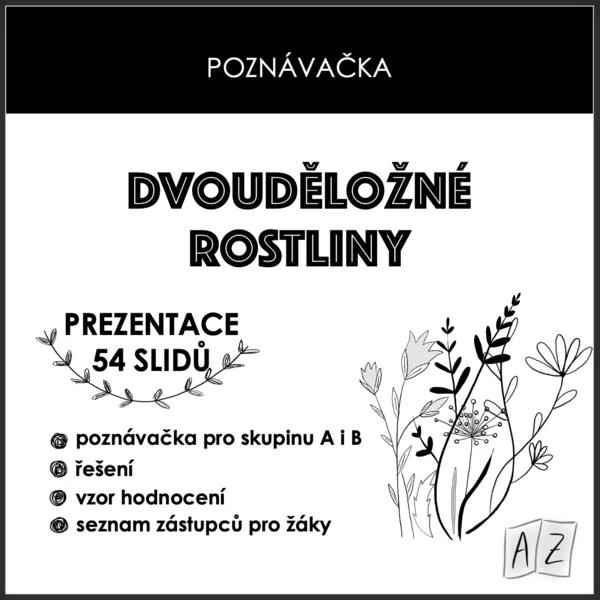 Poznávačka - dvouděložné rostliny 1