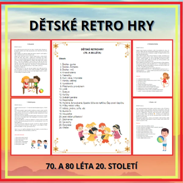 DĚTSKÉ RETRO HRY (70. A 80. LÉTA) 1