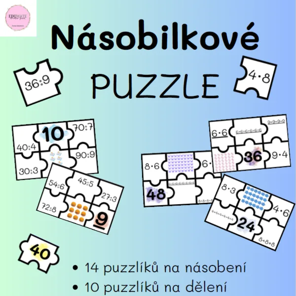 Násobilka - puzzle 1