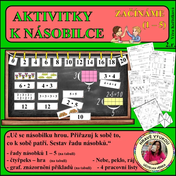 AKTIVITKY K NÁSOBILCE – ZAČÍNÁME 1 – 5 1