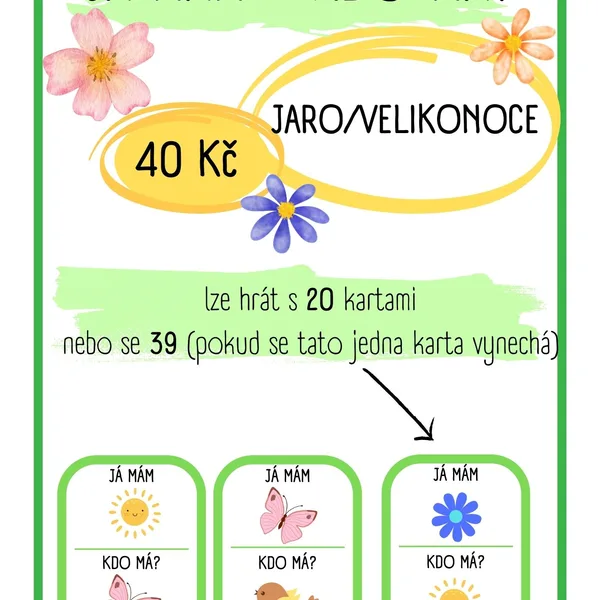 JÁ MÁM, KDO MÁ - VELIKONOCE, JARO 1