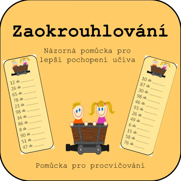 Zaokrouhlování s pomůckou 1