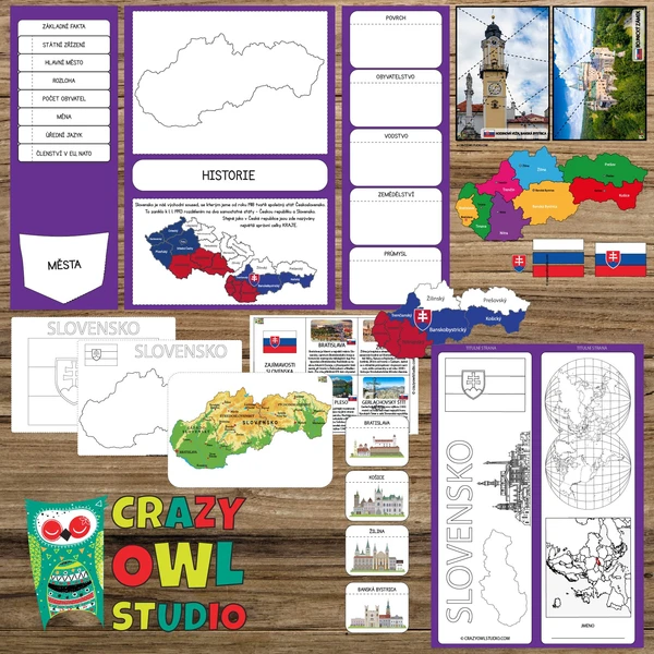 Lapbook SLOVENSKO 1
