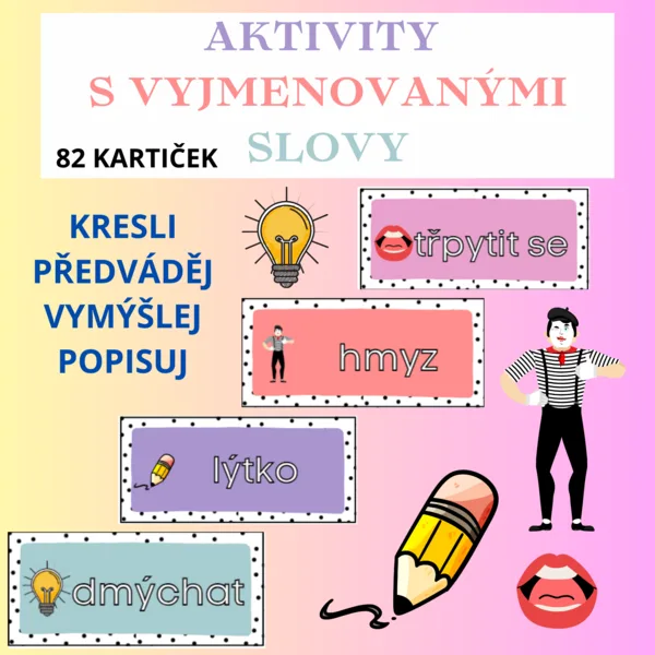 Aktivity s vyjmenovanými slovy 1