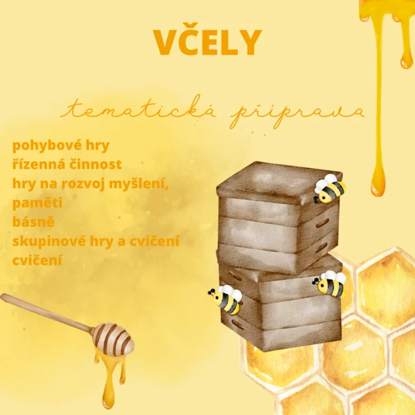 VČELY - týdenní metodická příprava 1