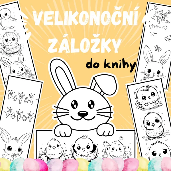 VELIKONOČNÍ ZÁLOŽKY do knihy 1