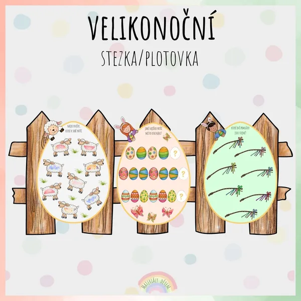 🐰Velikonoční stezka/plotovka🐰 1