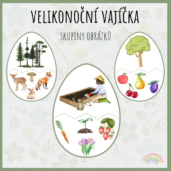 Velikonoční vajíčka, skupiny obrázků 1