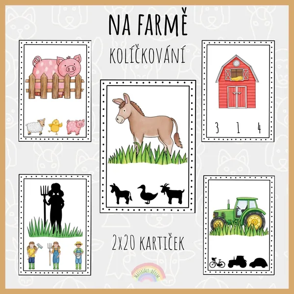 Na farmě, kolíčkování 1