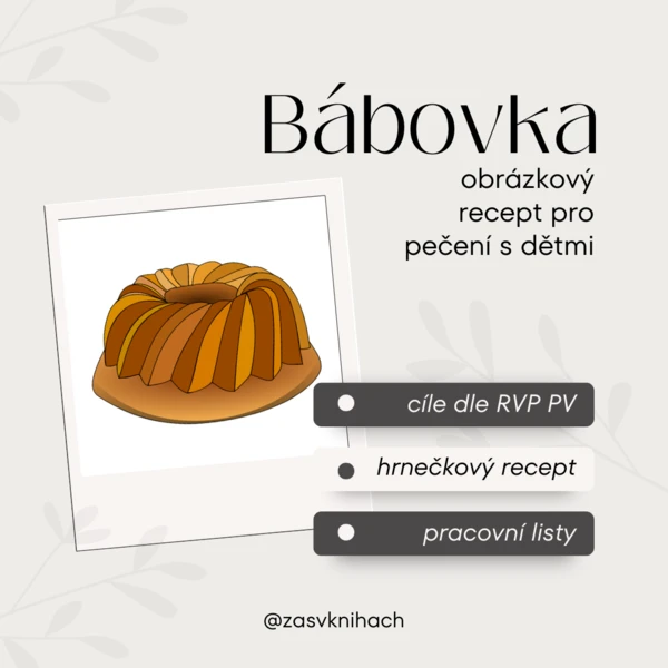 Obrázkový recept - Bábovka 1