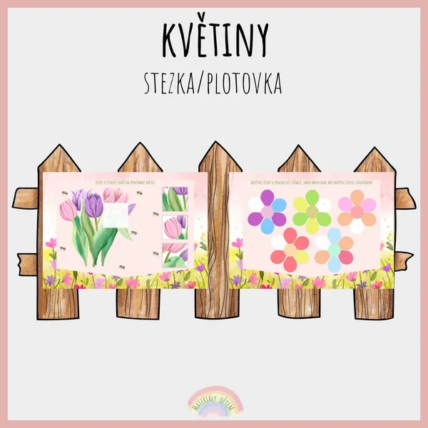 Květiny, plotovka 1
