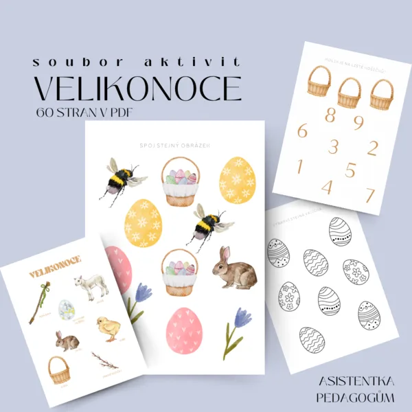 Velikonoce - soubor aktivit 1