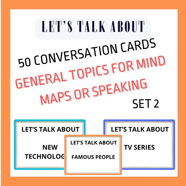Conversation cards GENERAL TOPICS SET 2 1