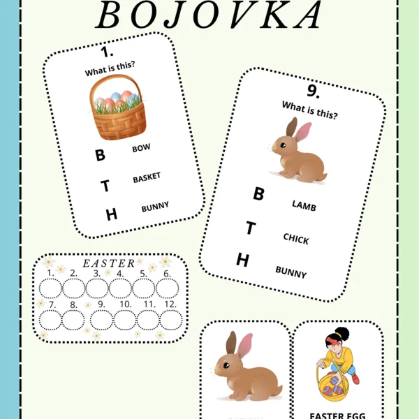 Easter hunt - (Anglická Velikonoční stezka) 1