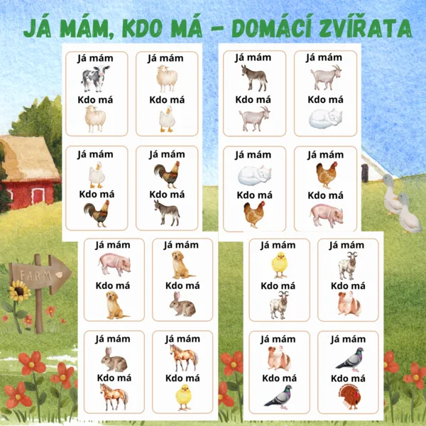 Já mám, kdo má - domácí zvířata 1