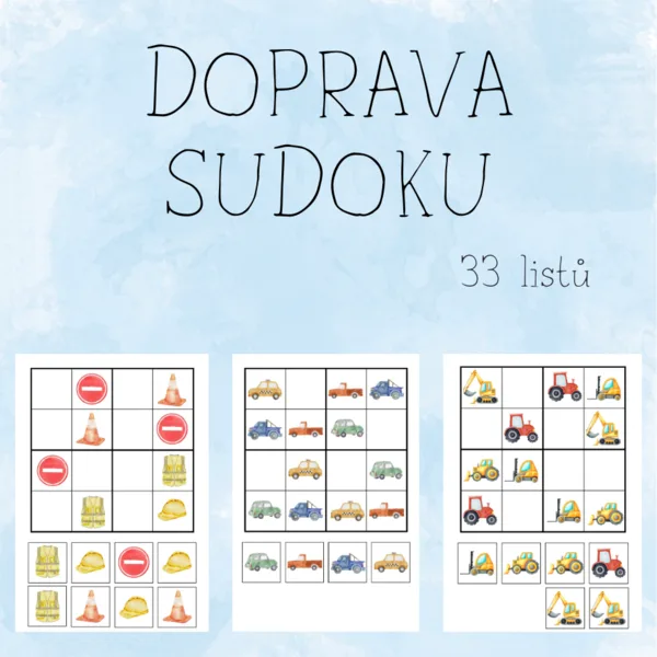Doprava - sudoku 1