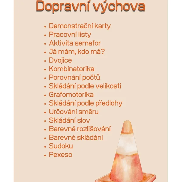 Dopravní výchova - Velká sada 1