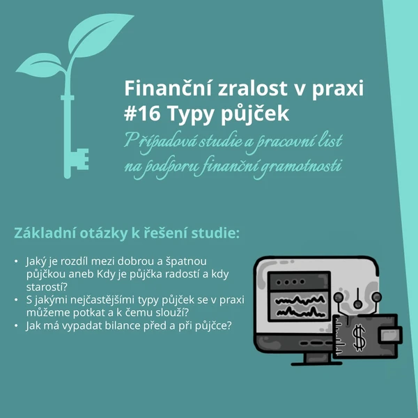 Finanční gramotnost - FZP 16 - Typy půjček 1