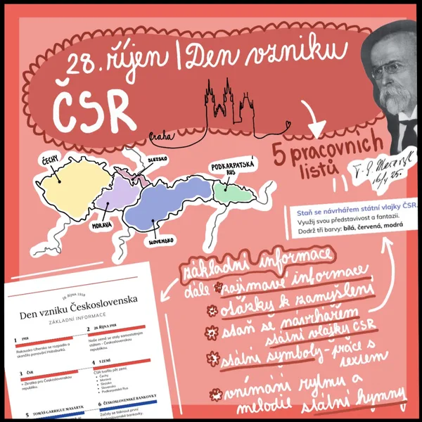28. října - DEN VZNIKU ČSR - pracovní listy 1