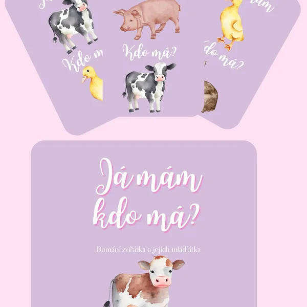 Já mám, kdo má - Domácí zvířátka 1