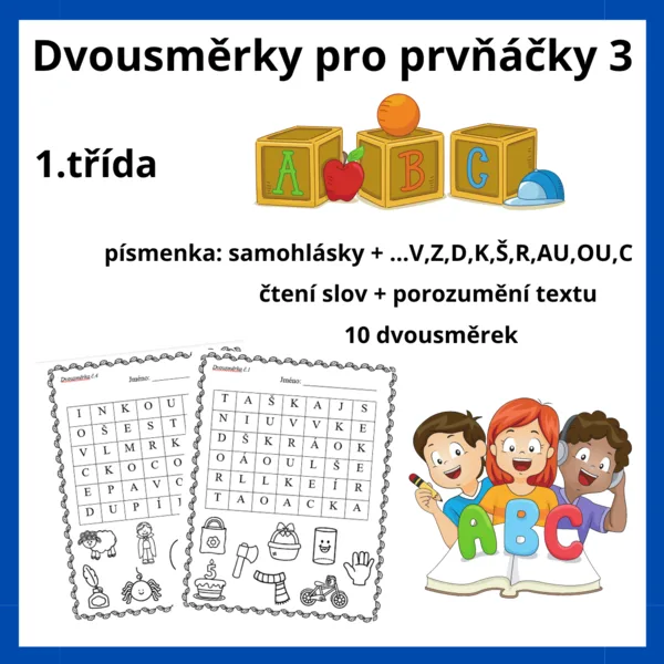 Dvousměrky pro prvňáčky 3 1