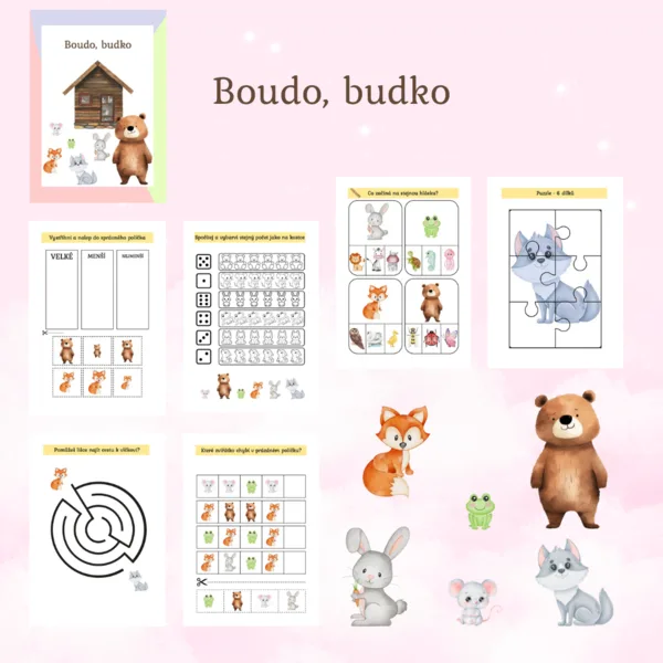 Boudo, budko - pohádkový soubor 1