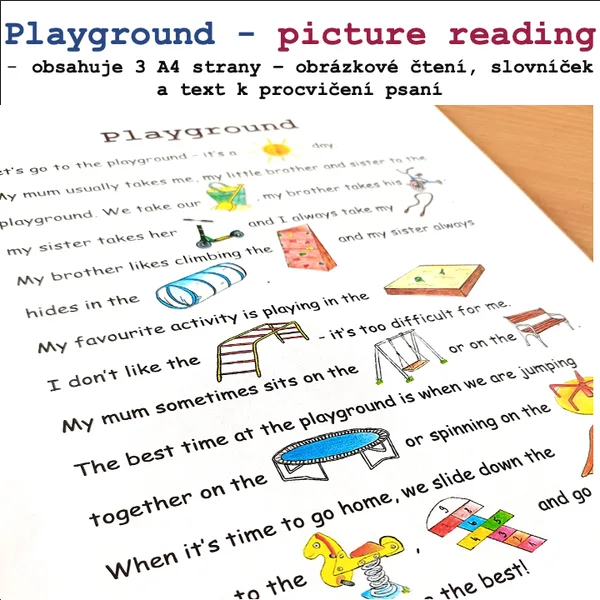 Playground - picture reading 1