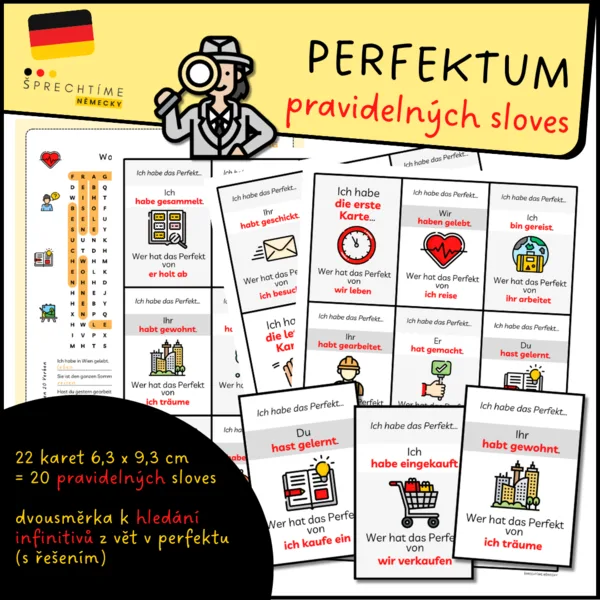 PERFEKTUM pravidelných sloves 1
