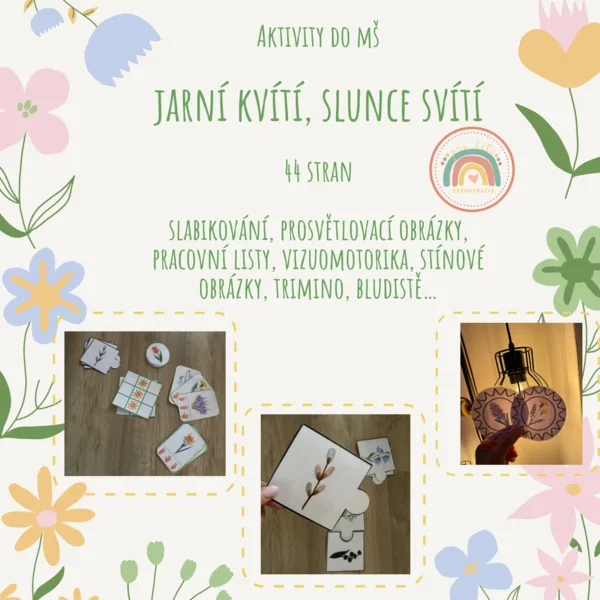 Jarní kvítí, slunce svítí (aktivity do MŠ) 1