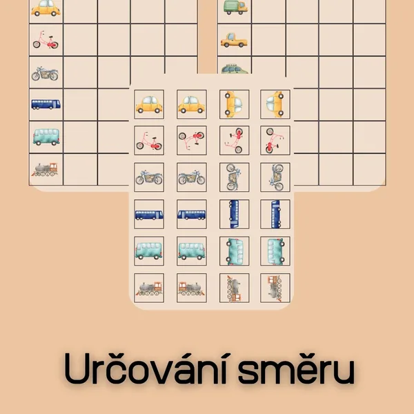 Určování směru - doprava 1