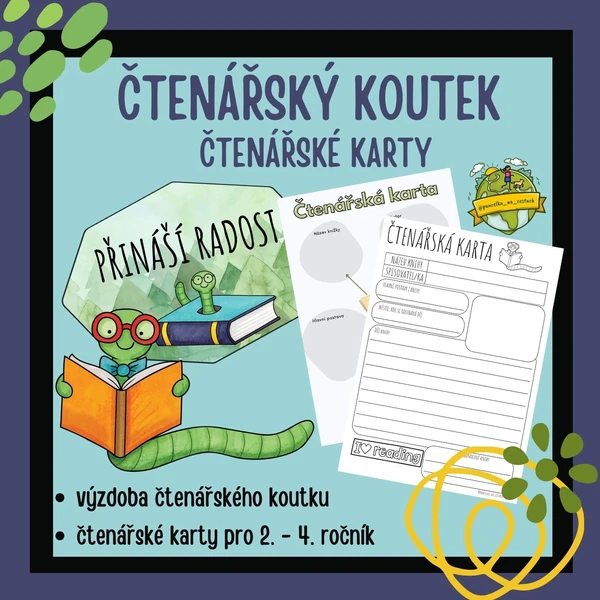 Čtenářský koutek & čtenářská karta 1