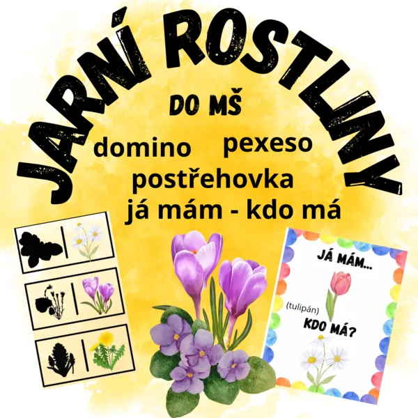 Jarní rostliny do MŠ 1
