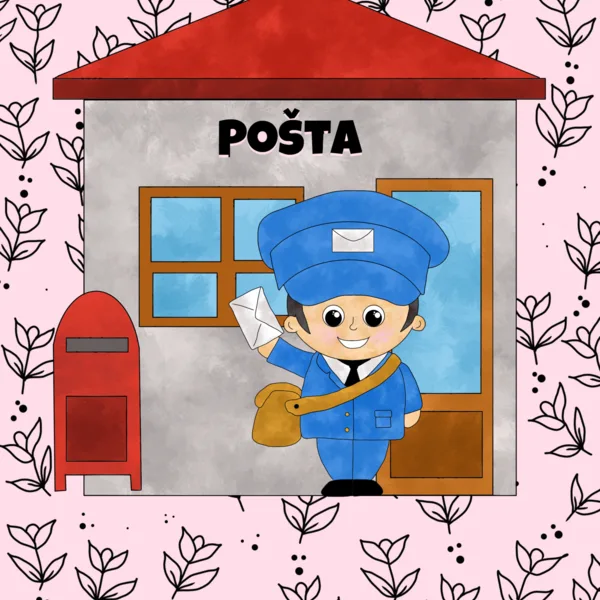 Pohybová hra - Pošťák 1