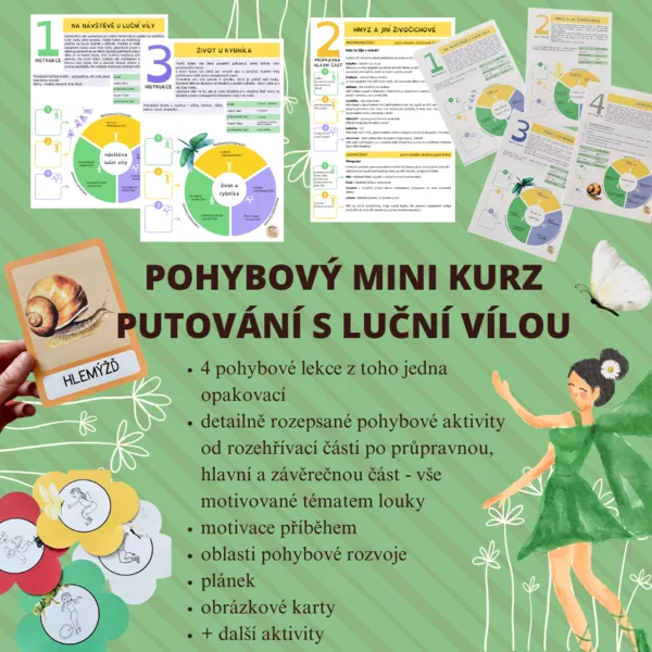 Luční víla - POHYBOVÁ TEMATICKÁ PŘÍPRAVA 1