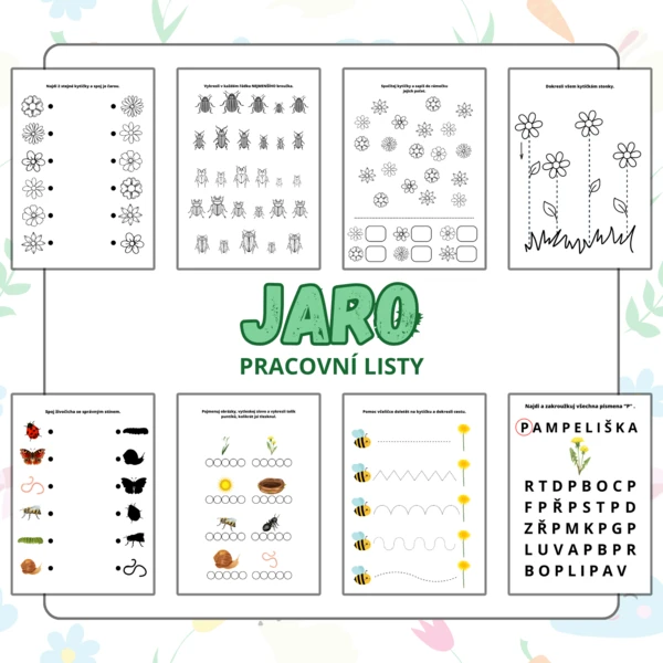 JARO - pracovní listy 1