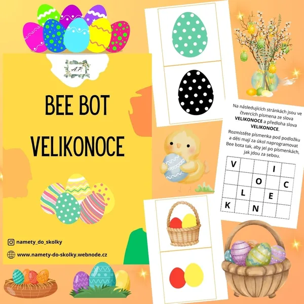 Bee bot - Velikonoce  1