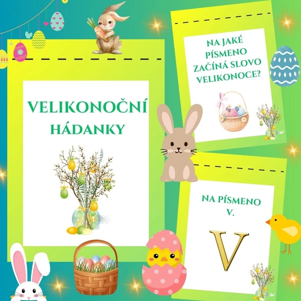 Velikonoční hádanky na plot 1