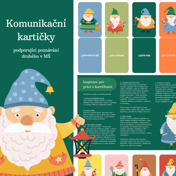 Komunikační kartičky - podporující poznávání druhého v MŠ 1