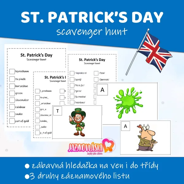 St. Patrick´s Day scavenger hunt 1
