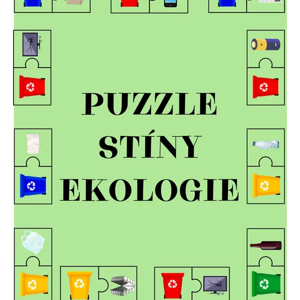 Puzzle ekologie  + stíny 1