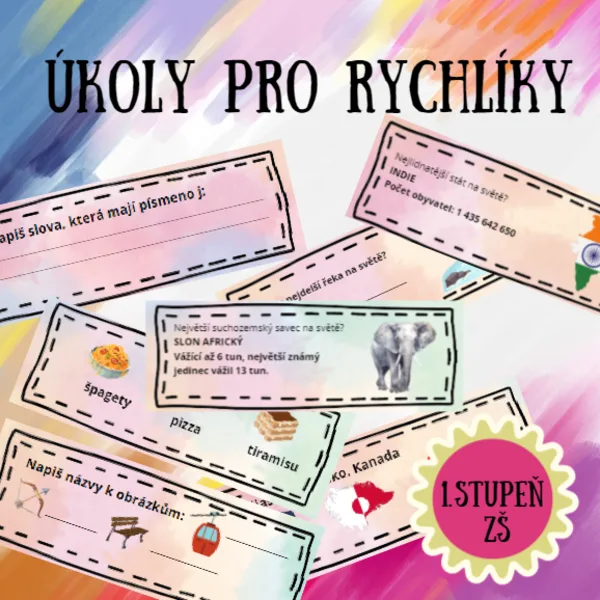 Úkoly pro rychlíky - zajímavosti 1