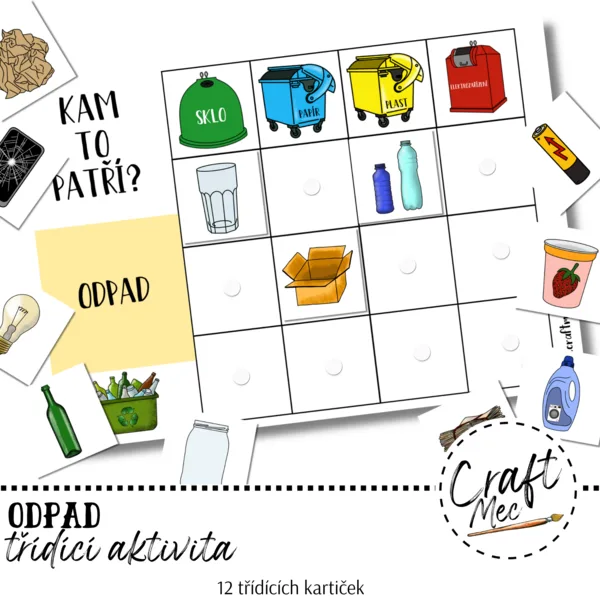 ODPAD - TŘÍDÍCÍ AKTIVITA 1