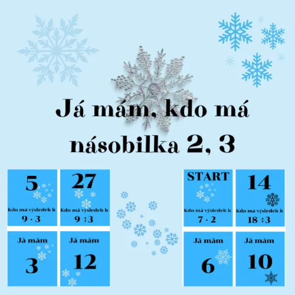Já mám, kdo má Násobilka 2, 3 1