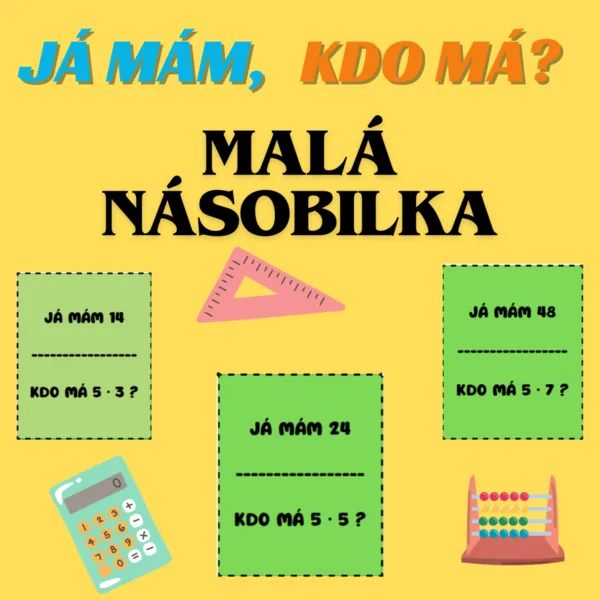 Já mám, kdo má? - Malá násobilka 1