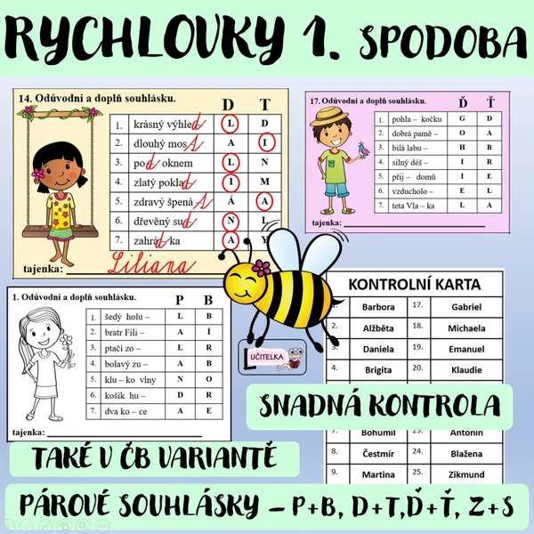 Rychlovky / párové souhlásky 1 1
