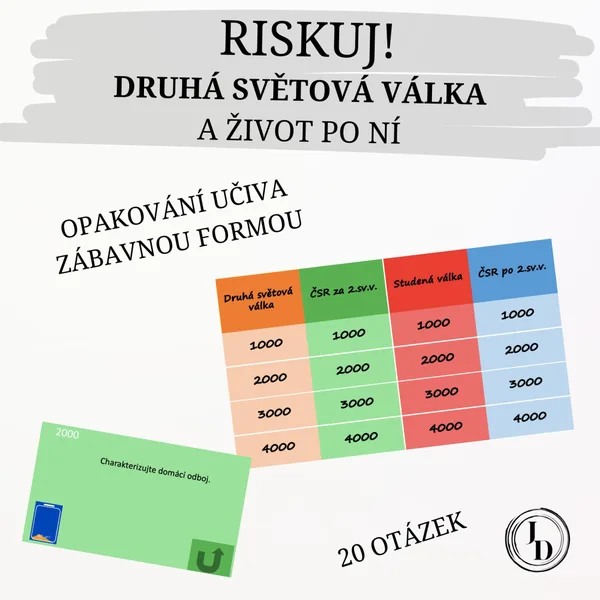 Riskuj! Druhá světová válka a život po ní 1