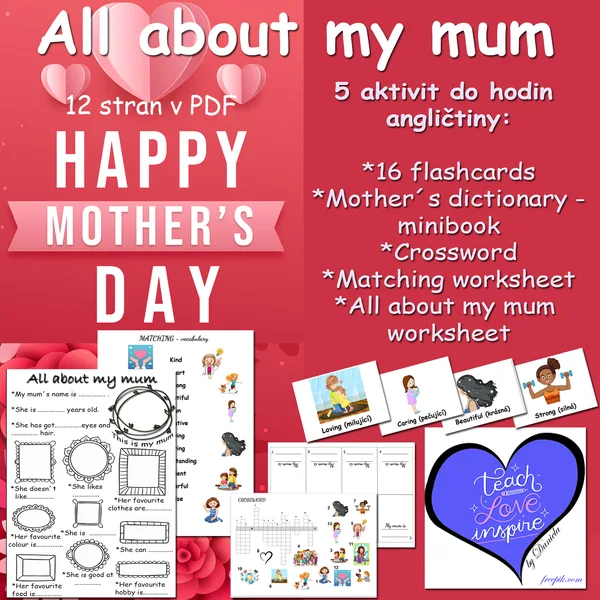 All about my mum - Mother´s day 1