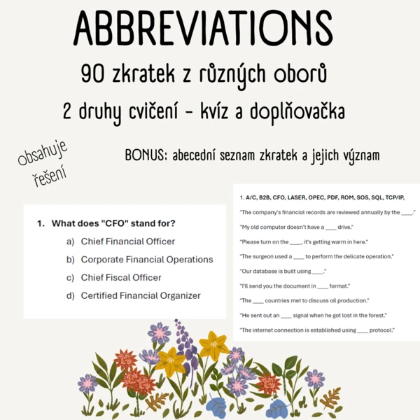 Abbreviations - 90 zkratek z různých oborů 1