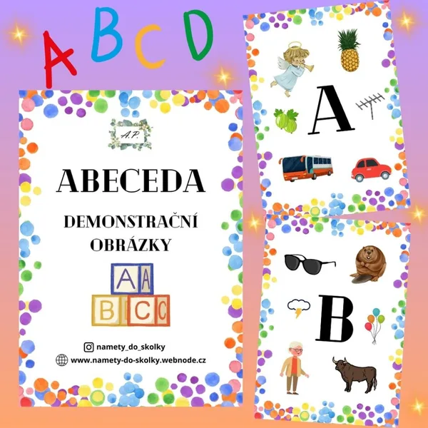 Abeceda - demonstrační obrázky 1