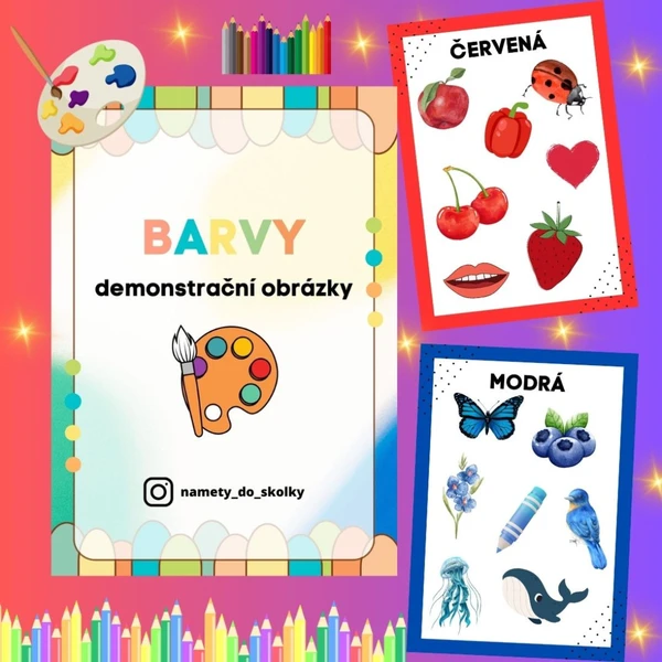 Barvy - demonstrační obrázky 1